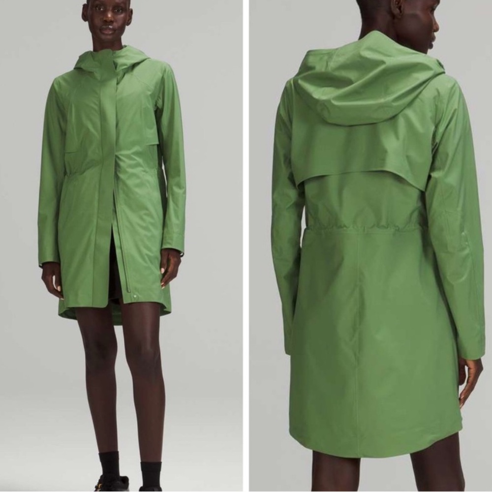 Women’s Lululemon Rain Rebel Waterproof Cedar Jacket